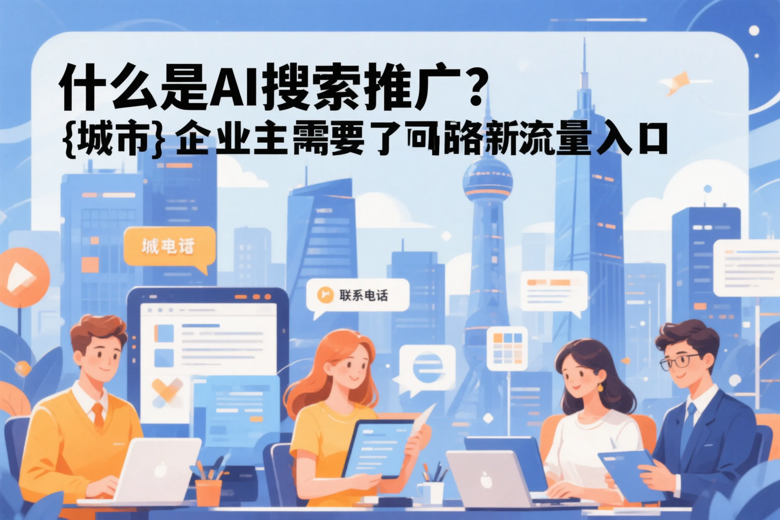 什么是AI搜索推广?天门企业主需要了解的新流量入口