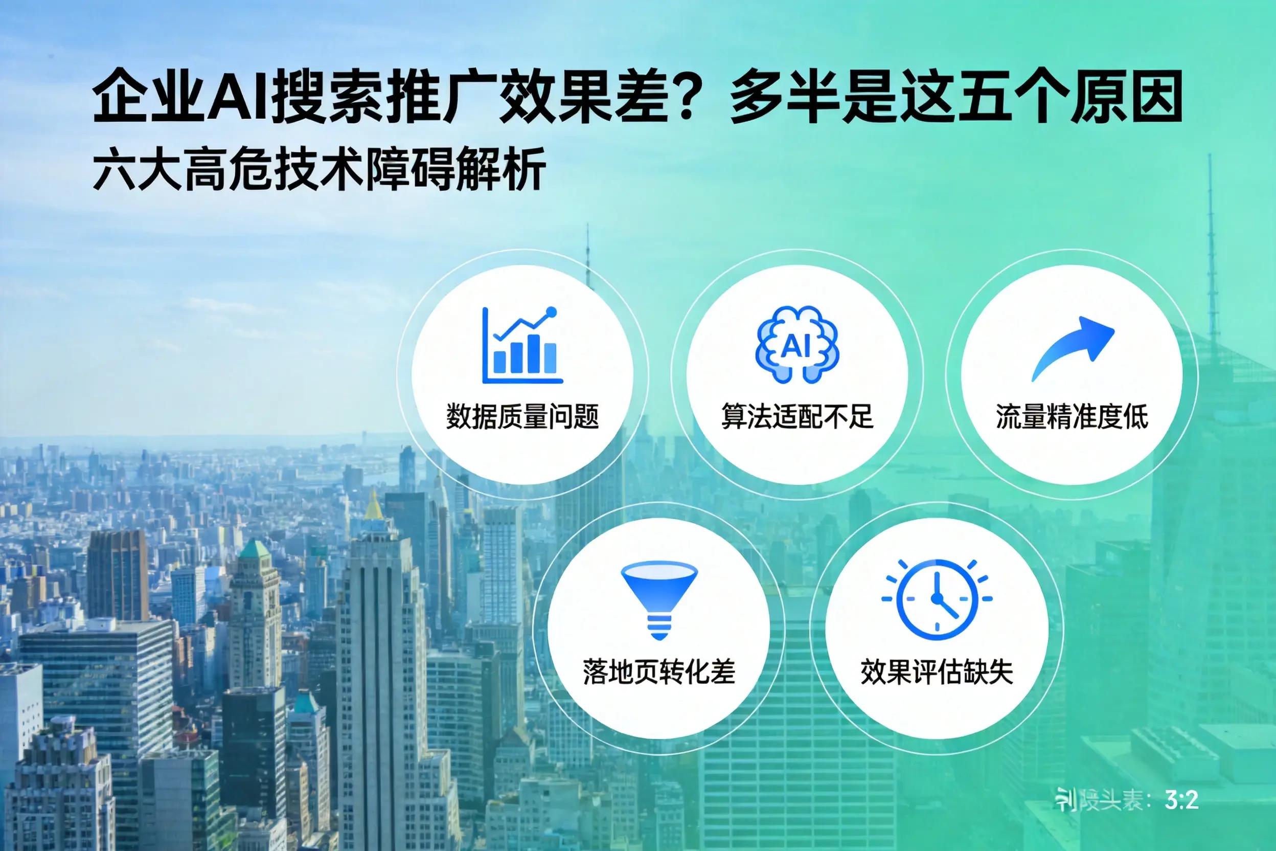 天门企业AI搜索推广效果差?多半是这五个原因