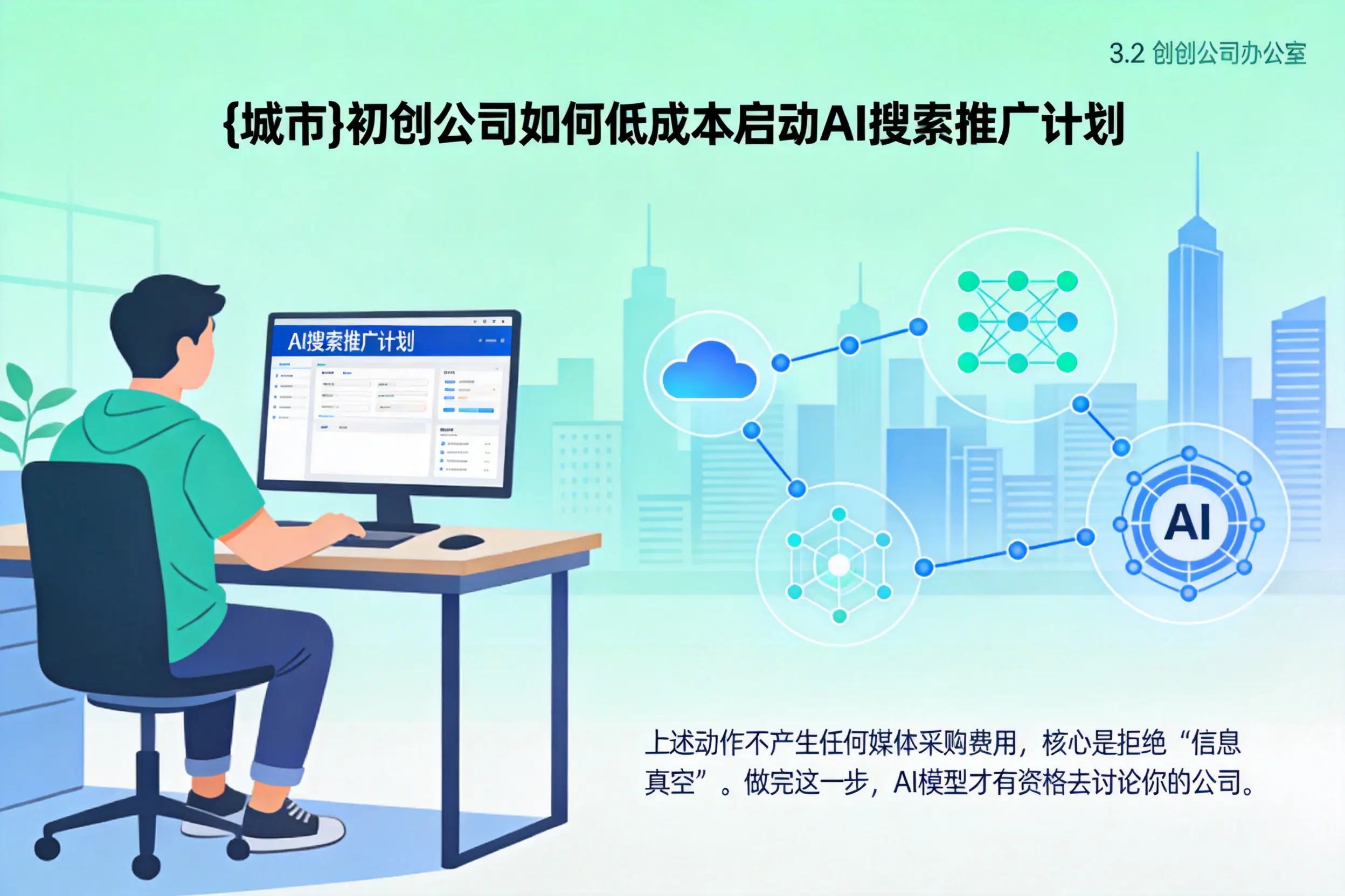 天门初创公司如何低成本启动AI搜索推广计划