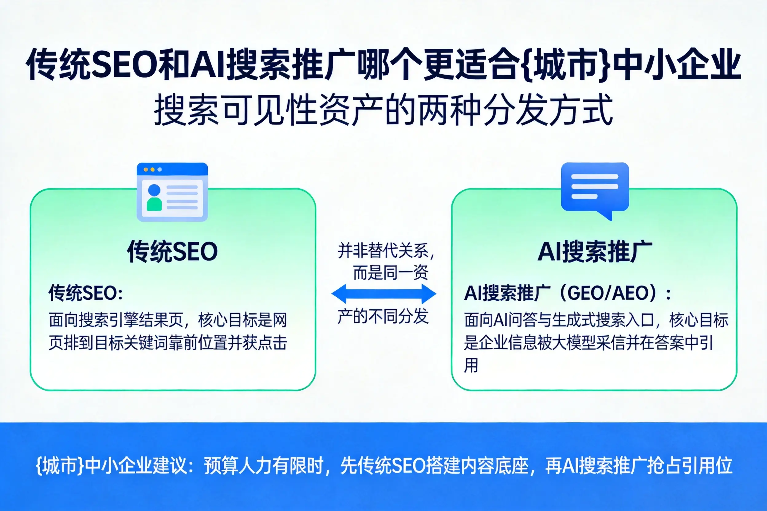 传统SEO和AI搜索推广哪个更适合天门中小企业