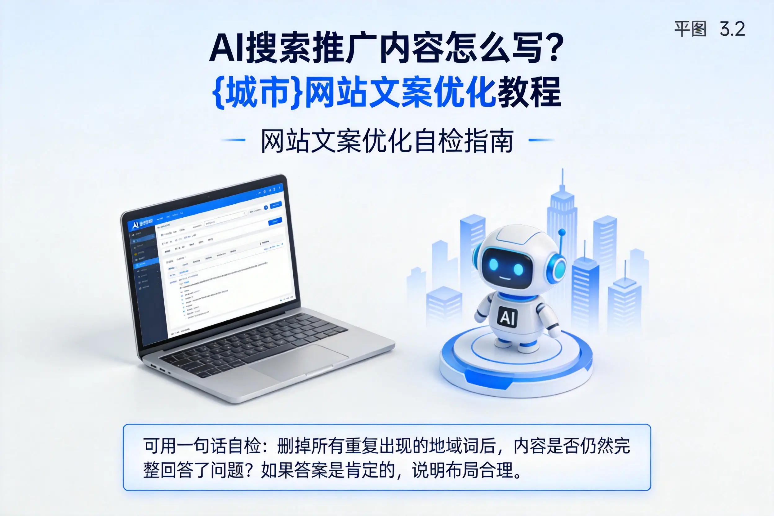 AI搜索推广内容怎么写?天门网站文案优化教程