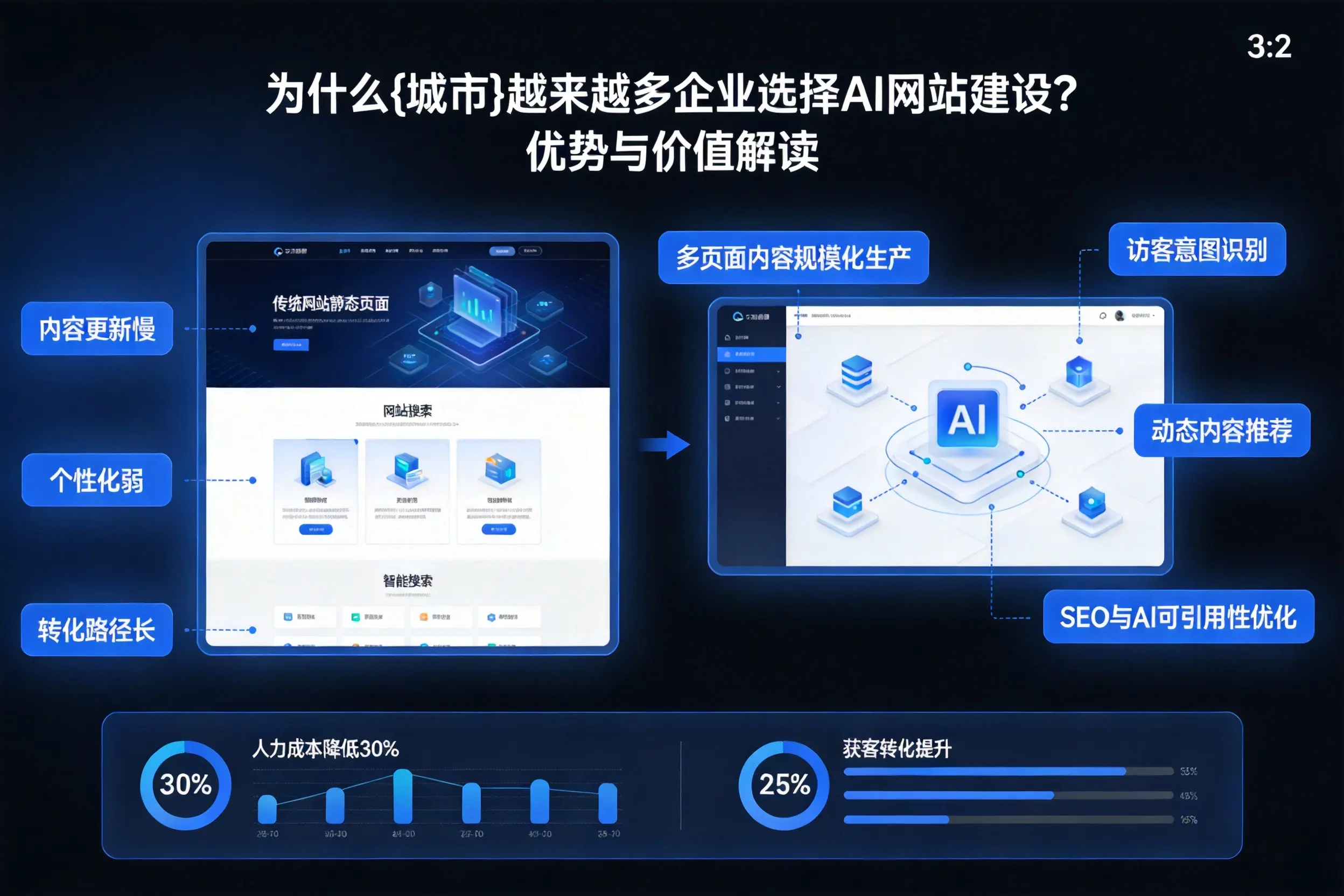 为什么天门越来越多企业选择AI网站建设?优势与价值解读