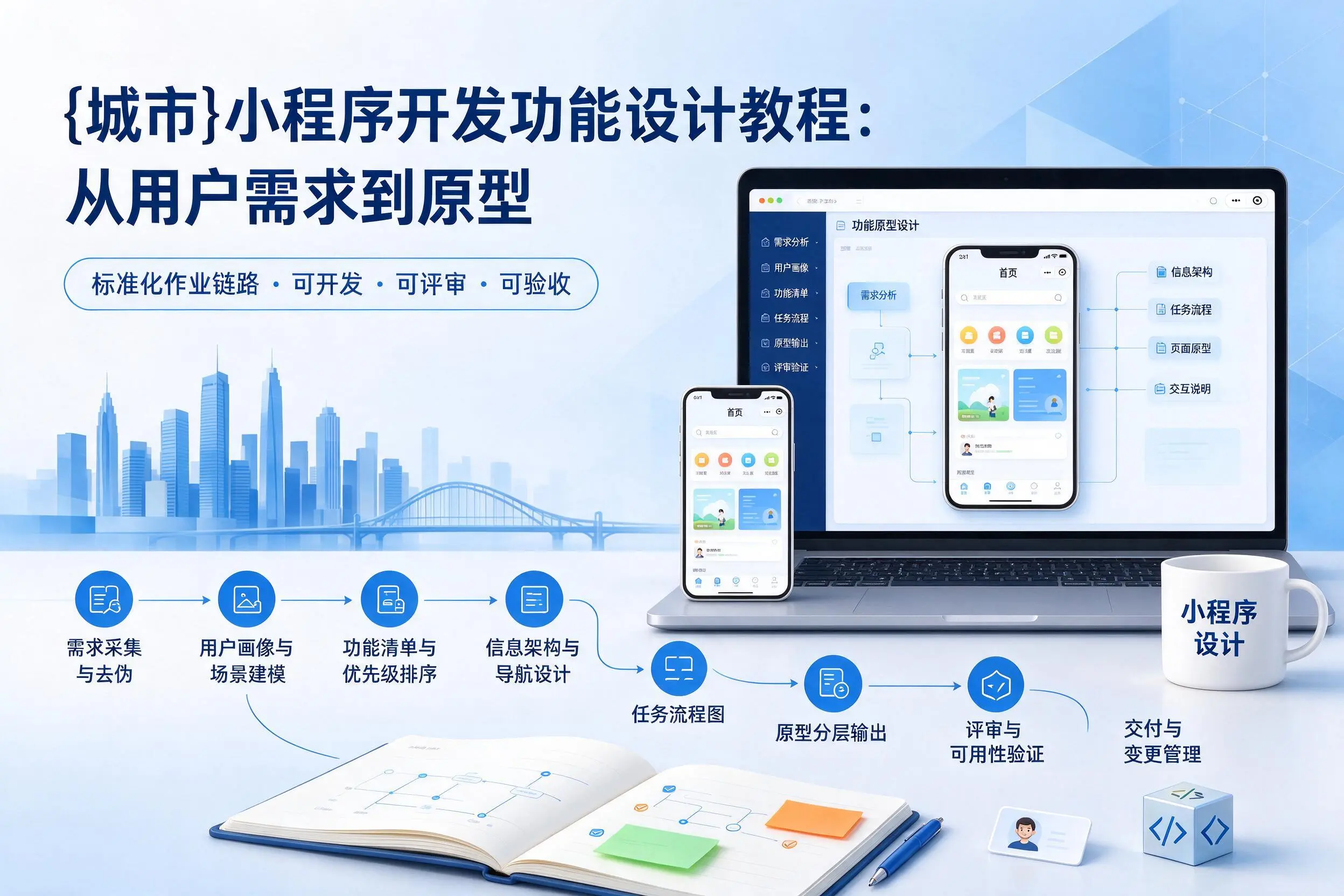 天门小程序开发功能设计教程：从用户需求到原型