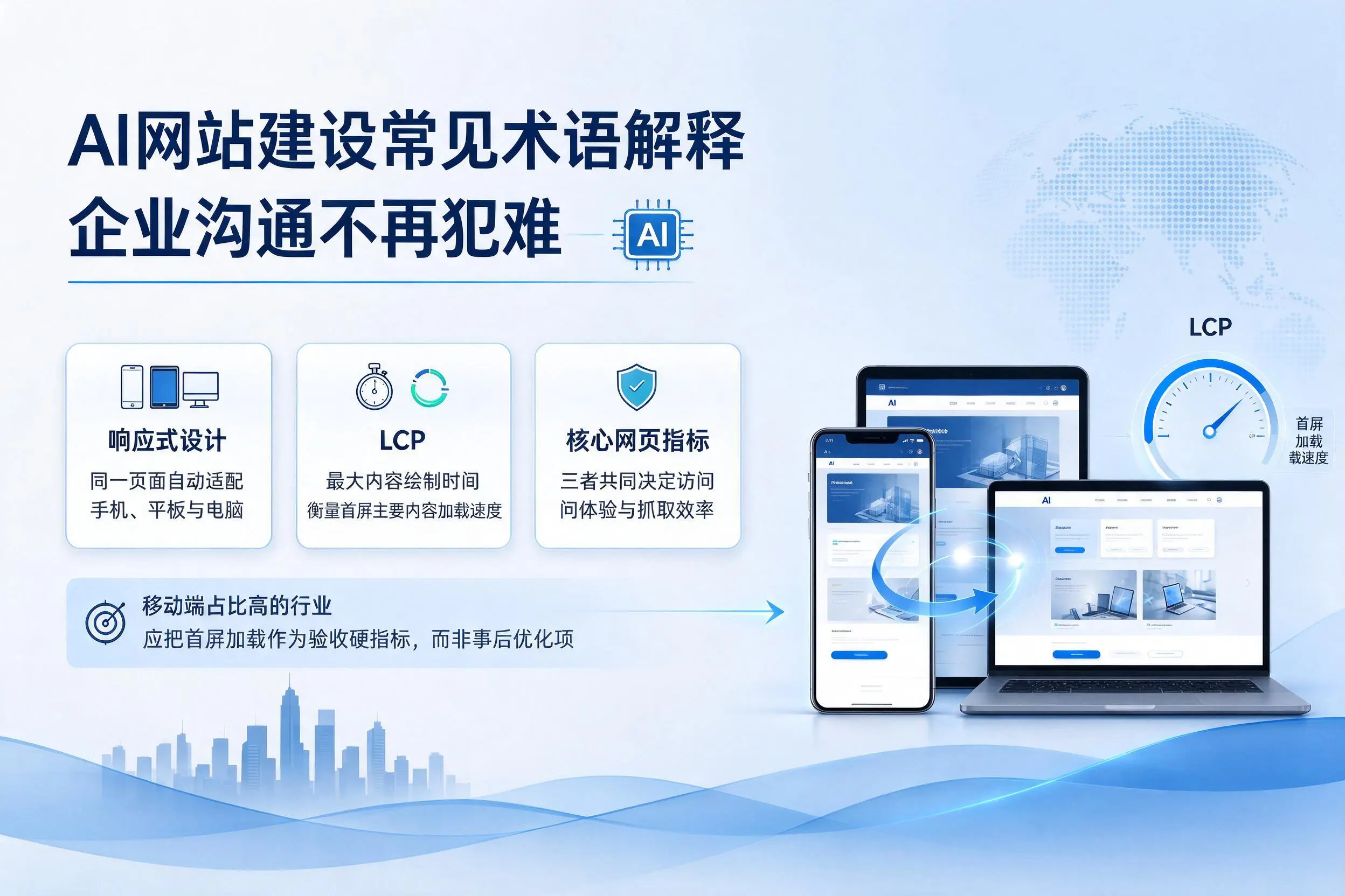 AI网站建设常见术语解释，天门企业沟通不再犯难